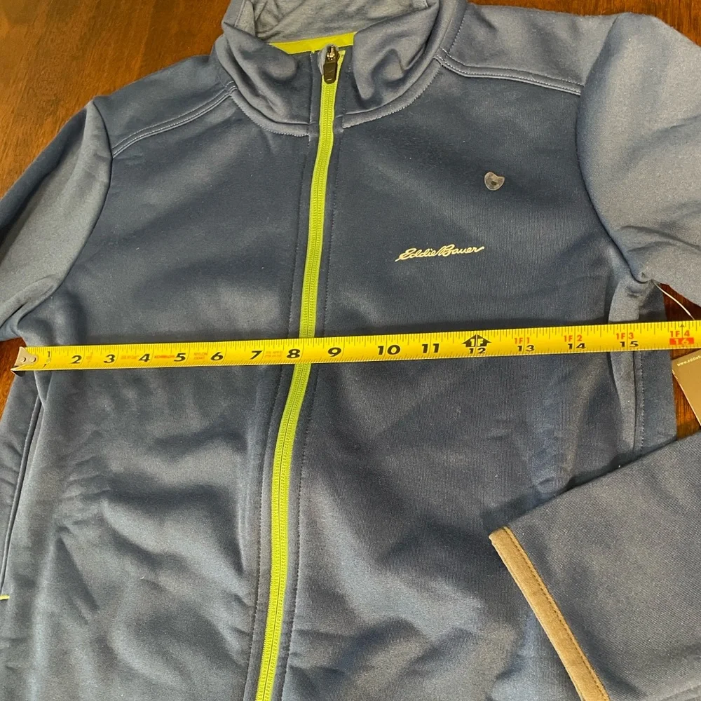 Eddie Bauer Women’s Blue Full Zip Jacket FreeHeat Lightweight Size: Small - Picture 9 of 16